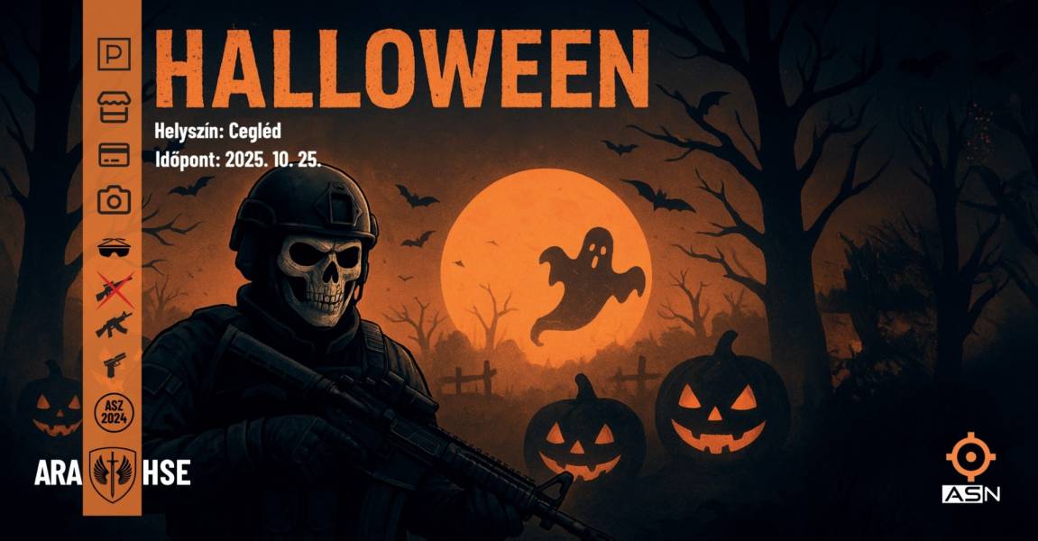 Halloween Esti összecsapás CQB Field Cegléd
